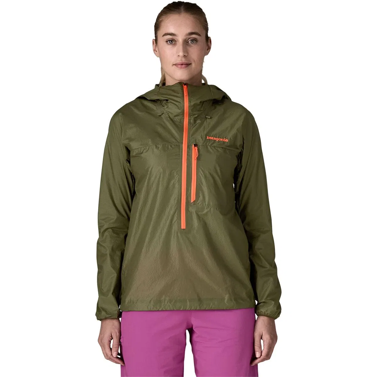Женская куртка-ветровка для скалолазания Houdini Rock Jacket Patagonia, Basin Green
