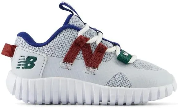 Детские кроссовки для мальчиков Playgruv V2 Bungee New Balance, Granite/Mercury Red/Marsh Green — фото 3