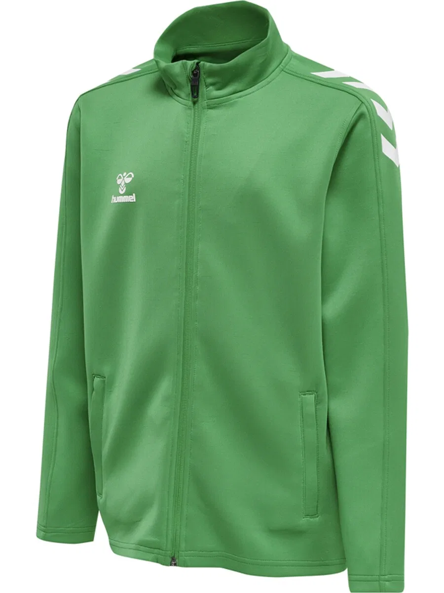 Толстовка на молнии Hummel Athletic 'Core XK' в цвете Kiwi