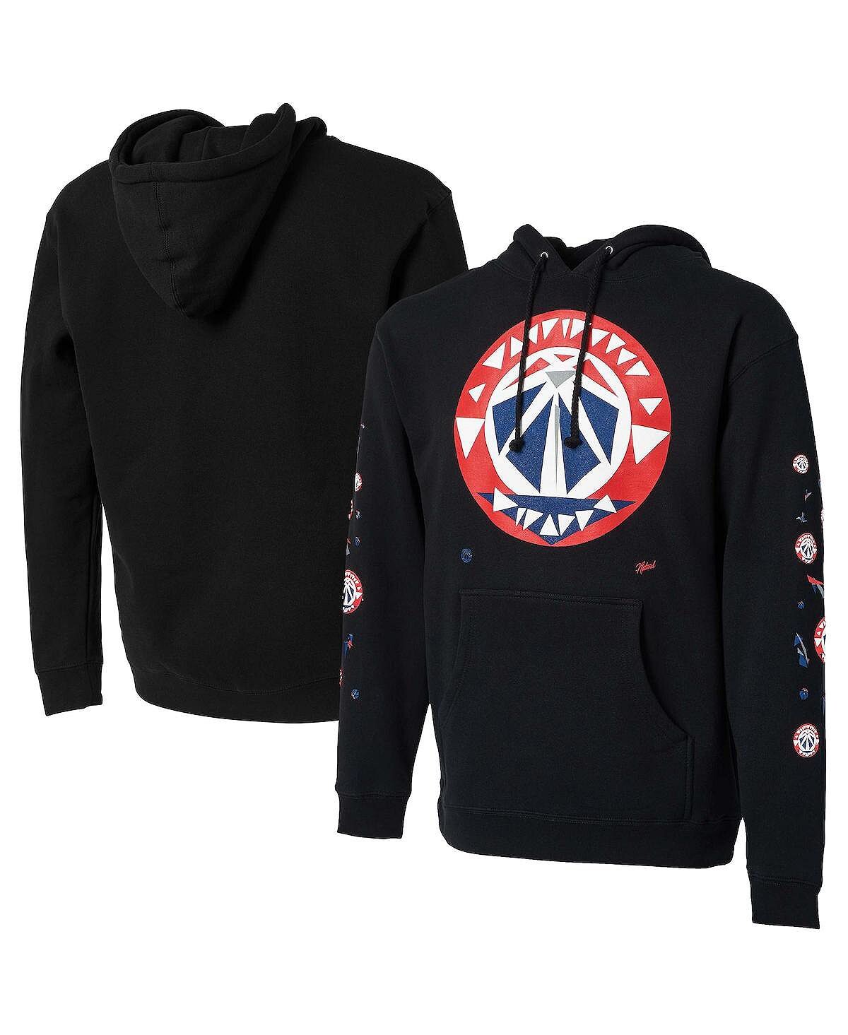 

Мужская толстовка с капюшоном nba x naturel black washington wizards no caller id NBA Exclusive Collection, черный