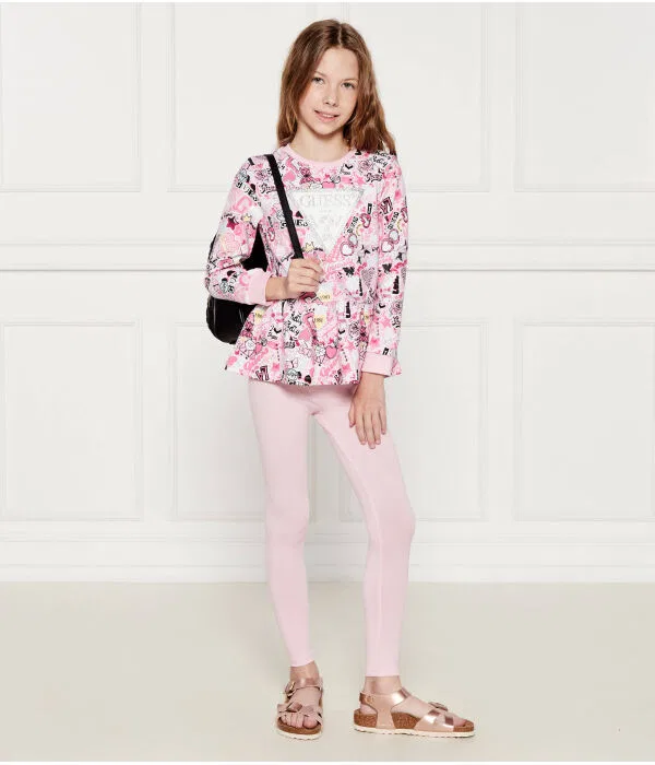Детский комплект для девочек из хлопка Guess, Rosa — фото 2