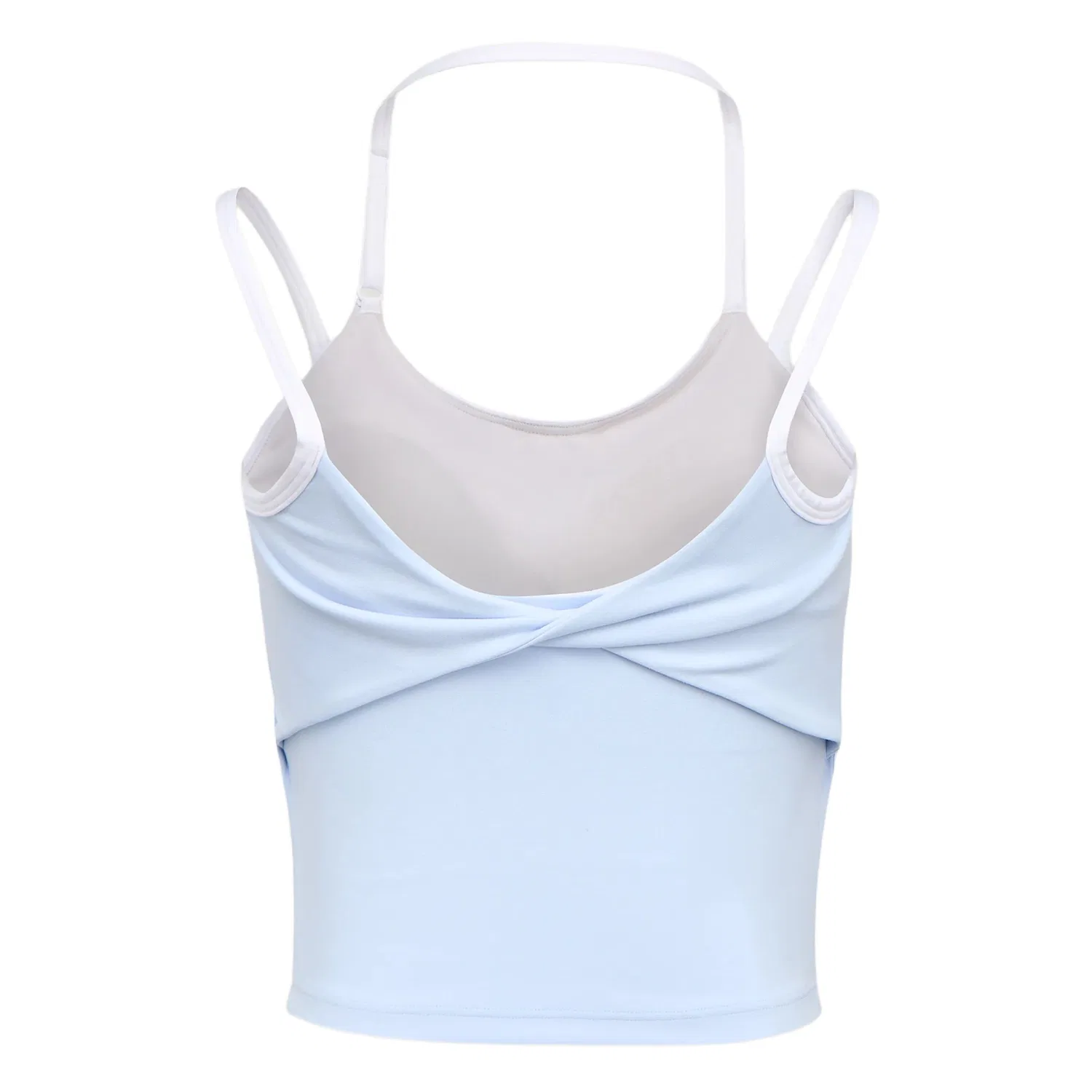 Женская майка без рукавов с круглым вырезом Adidas, Crystal Blue — фото 3