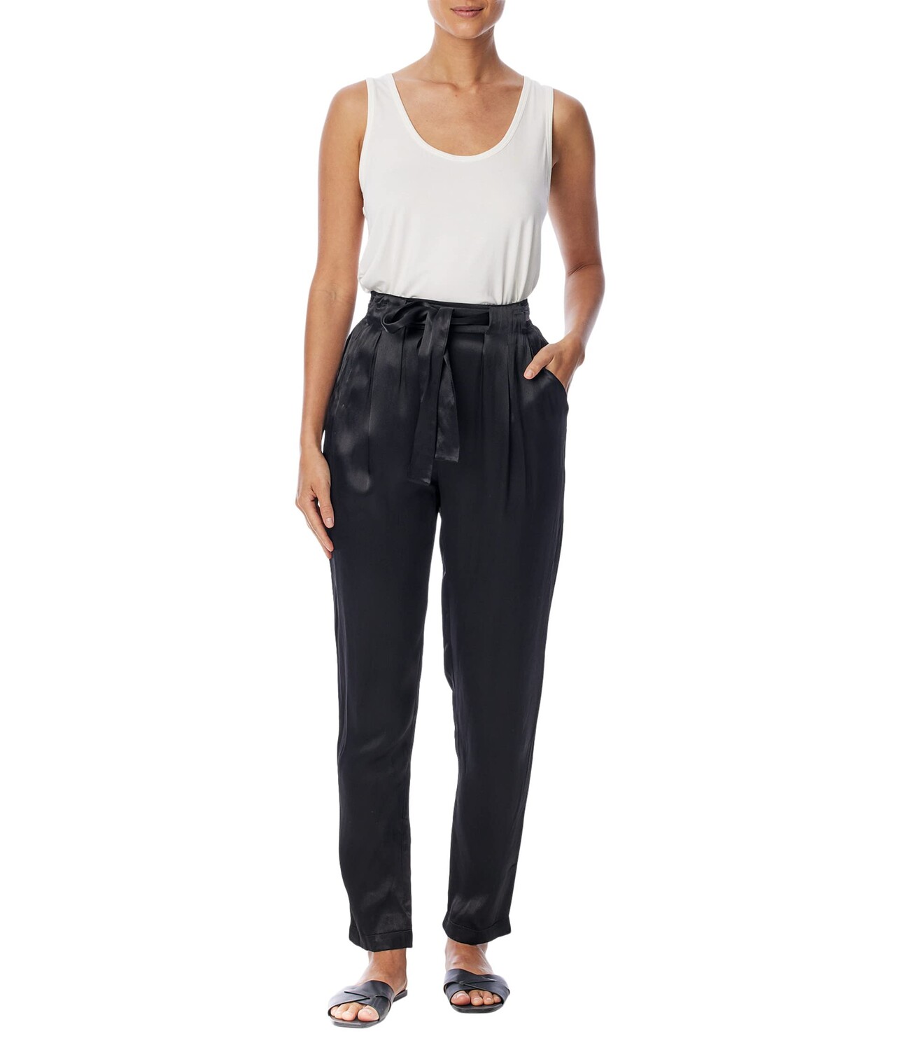 

Брюки LBLC The Label, Cathy Satin Pants, Черный, Брюки LBLC The Label, Cathy Satin Pants