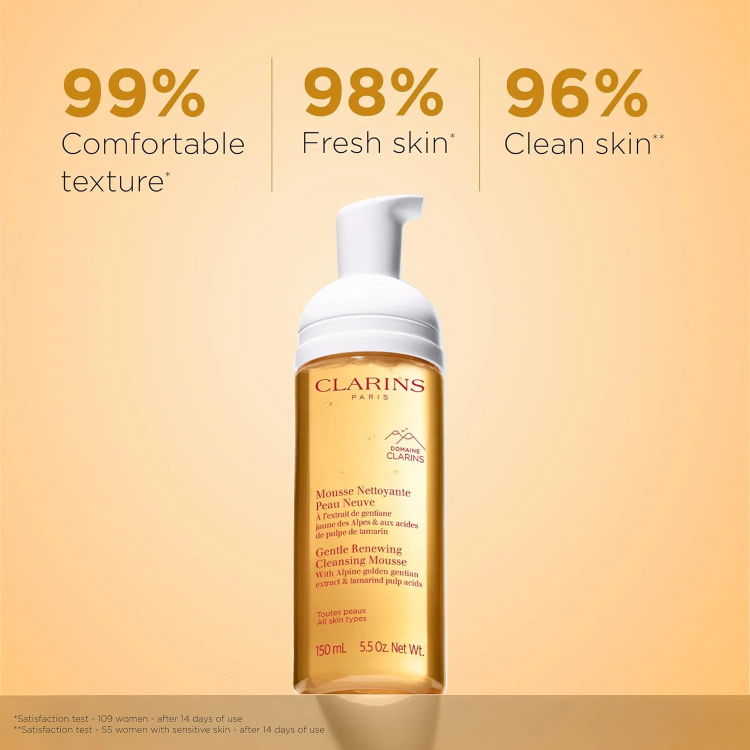 Пенка для умывания Clarins — Гель- Total Foaming Cleanser, 150 мл — фото 2