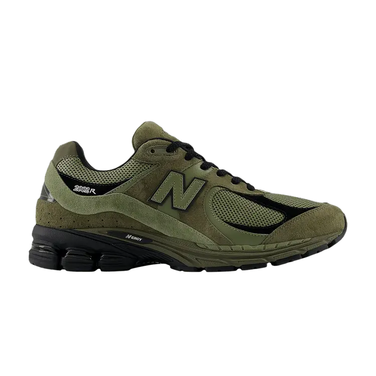 

Кроссовки New Balance 2002R 'Dark Camo Olivine', зеленый