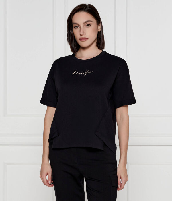 

Футболка Liu Jo Sport Relaxed Fit, черный