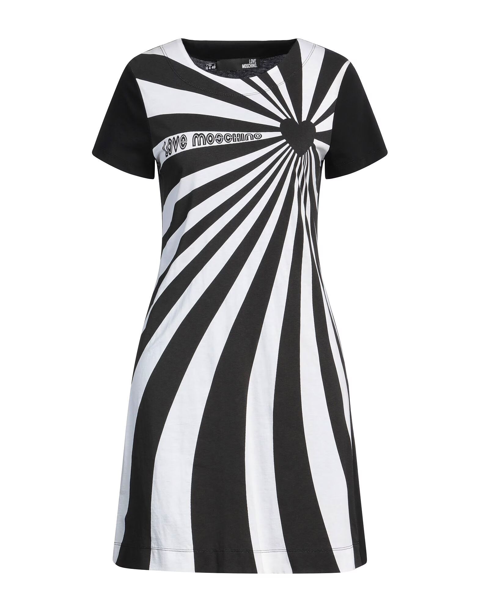 

Мини-платье Moschino, черный