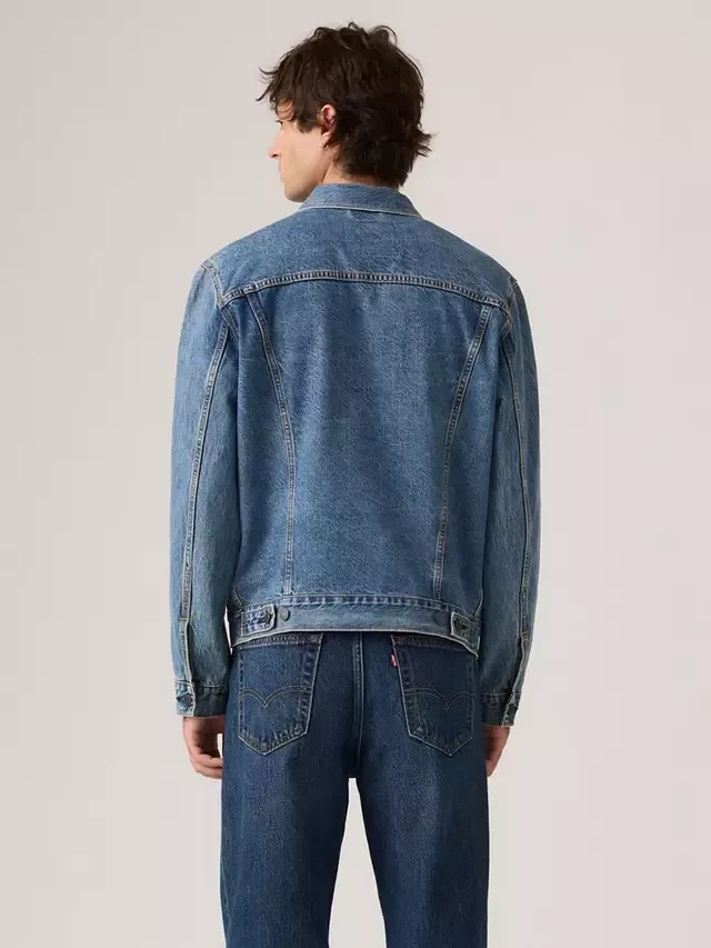 Джинсовая куртка-бомбер, выцветший синий цвет Levi's — фото 2