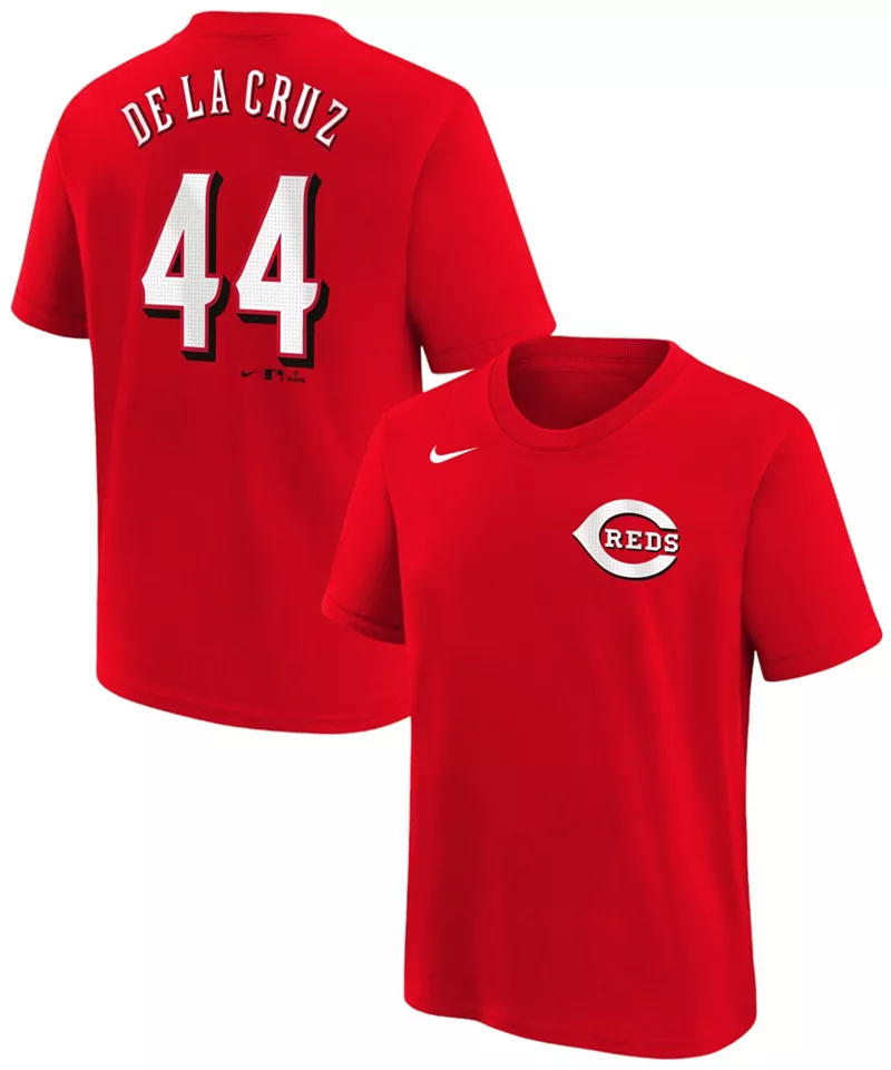 

Красная домашняя футболка Nike Youth Cincinnati Reds Elly De La Cruz #44
