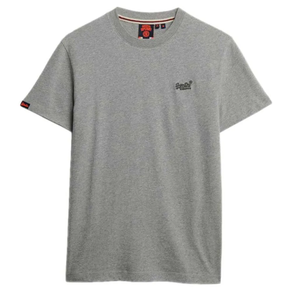 

Футболка с коротким рукавом Superdry Vintage Logo Embroidered, серый