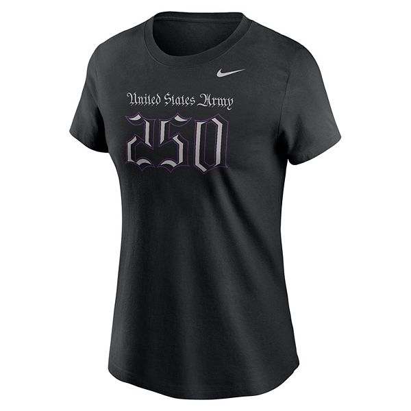Футболка Women's black army black knights army 250 collection Nike — фото 3