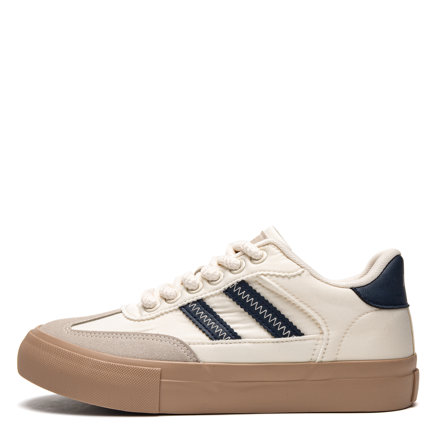 

Far Waves Износостойкие и Легкие Низкие Кроссовки для Скейтбординга Мужские, Бежево-Голубой