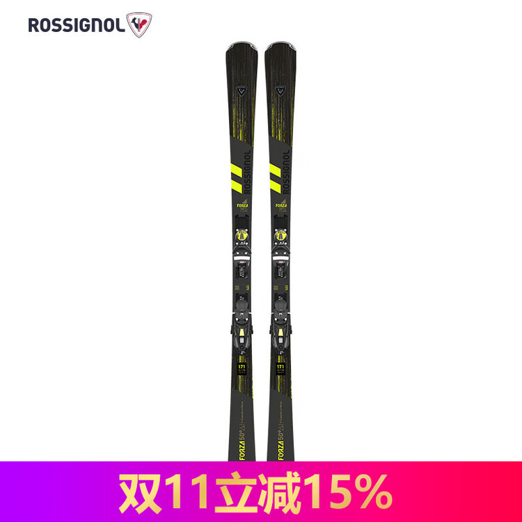 

Rossignol Французские универсальные лыжи, мужская модель RAMPX01 (с креплениями), 171 см