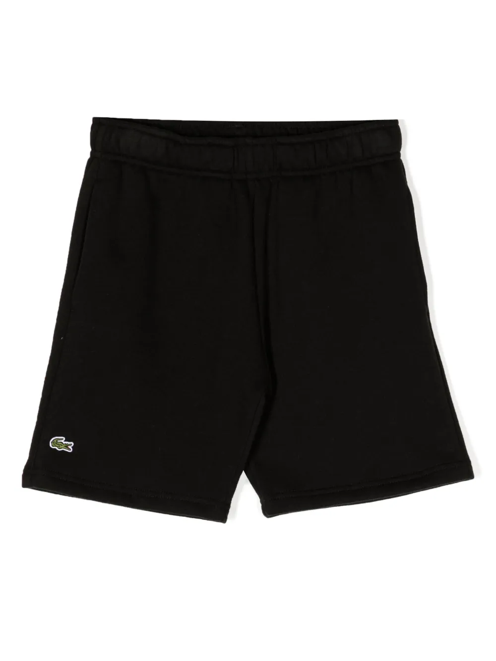 

Спортивные шорты с нашивкой-логотипом Lacoste Kids, черный