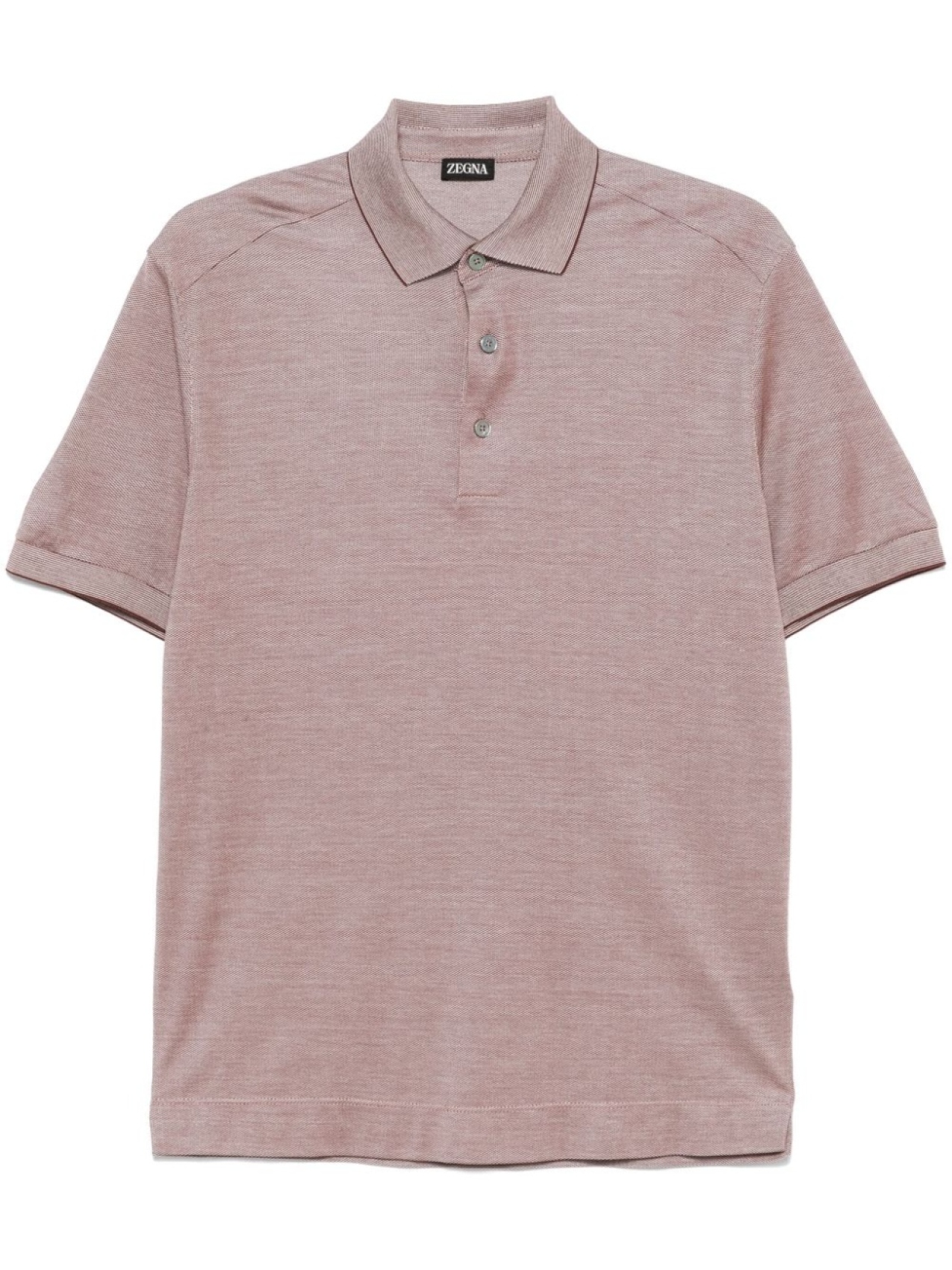 

Zegna рубашка поло с короткими рукавами, красный