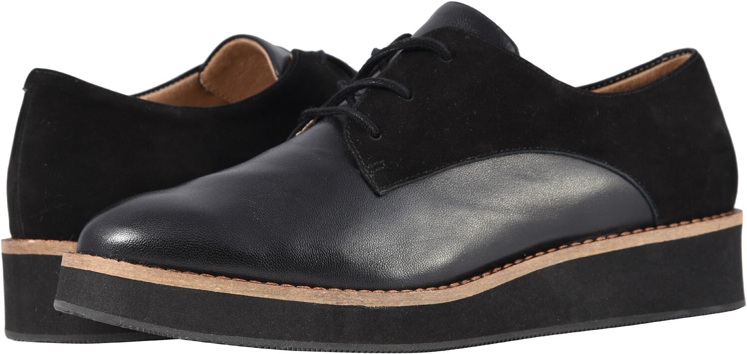 

Оксфорды SoftWalk Willis, цвет Black/Black Nubuck