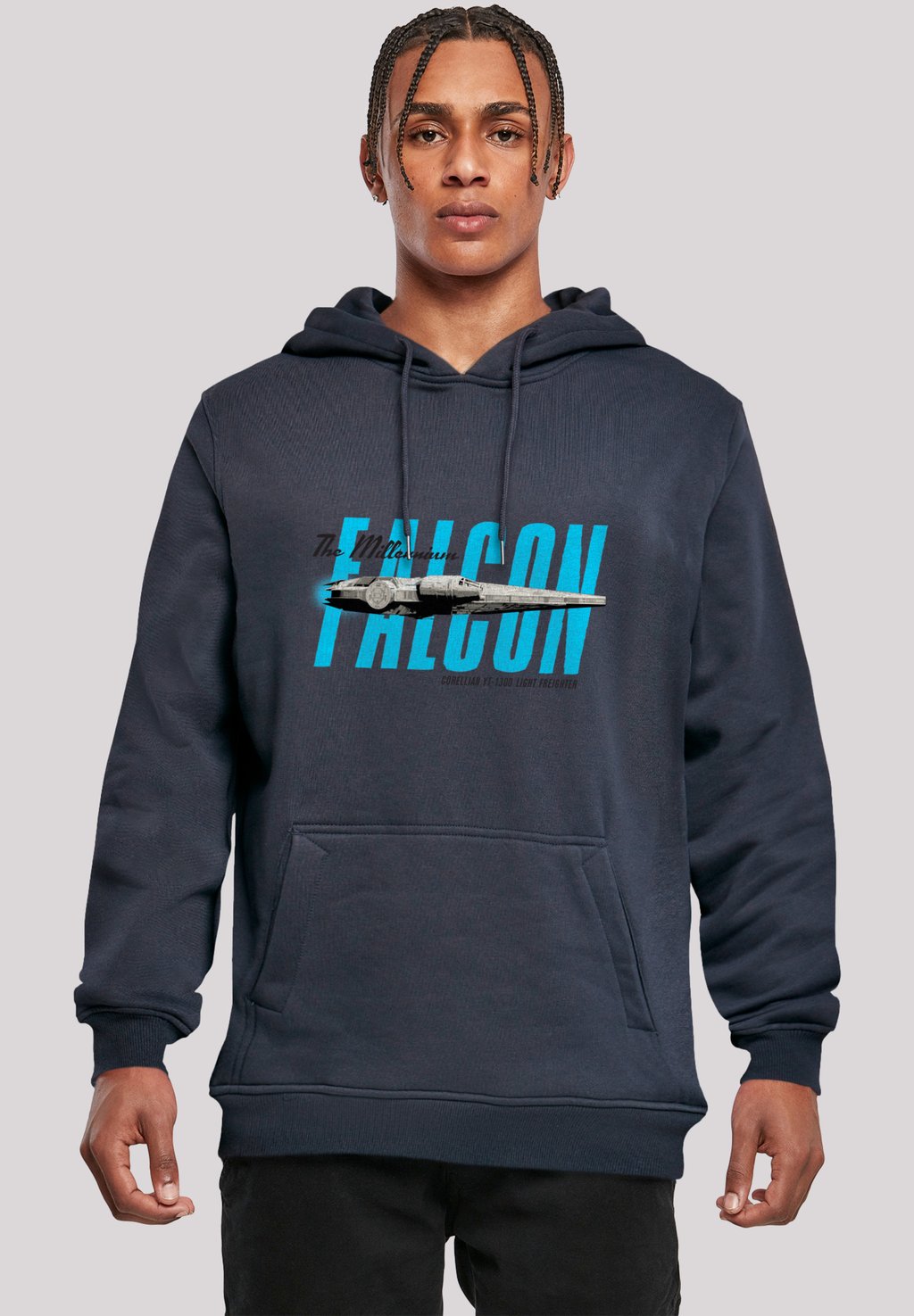 

Толстовка STAR WARS MILLENIUM FALKE F4NT4STIC, темно-синий