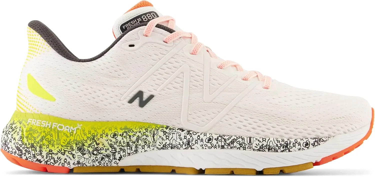 Кроссовки New Balance Herren 880, White Cosmic Pineapple — фото 2