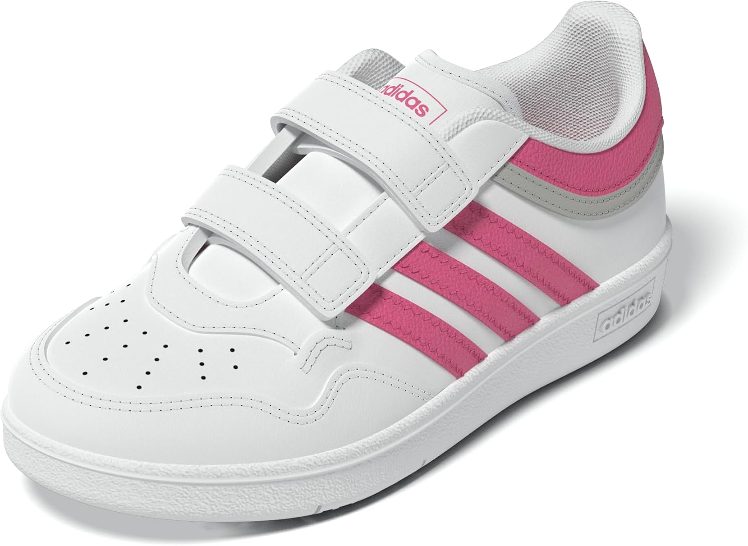 

Баскетбольные кроссовки Adidas Hoops 4.0 для детей и унисекс, белый/розовый/серый