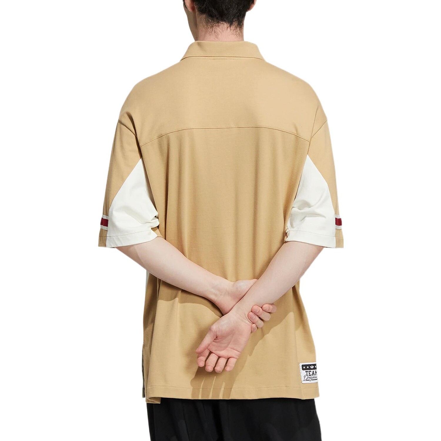 Рубашка поло мужская желтая Adidas Originals, желтый — фото 3