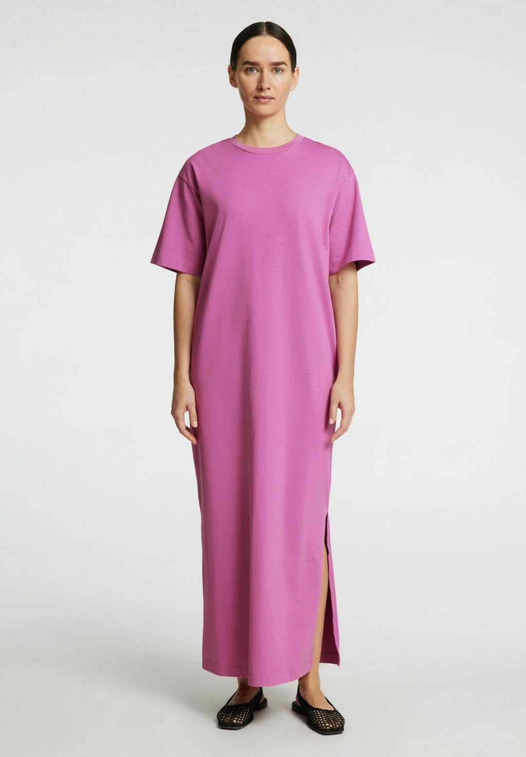 

Платье из джерси SLFESSENTIAL POCKET ANKLE - Maxi dress Selected Femme, розовый