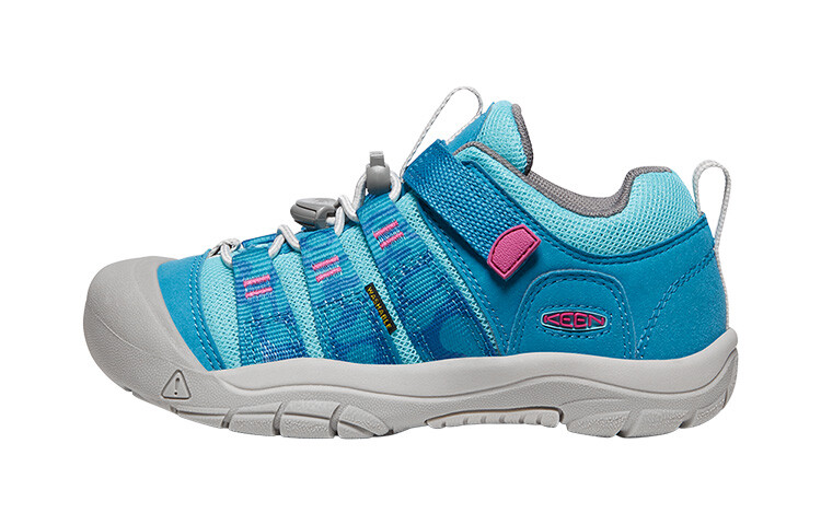 

Кроссовки KEEN Newport H2 Kids Outdoor Shoes GS Low-top Fjord Blue/fjord Red, голубой