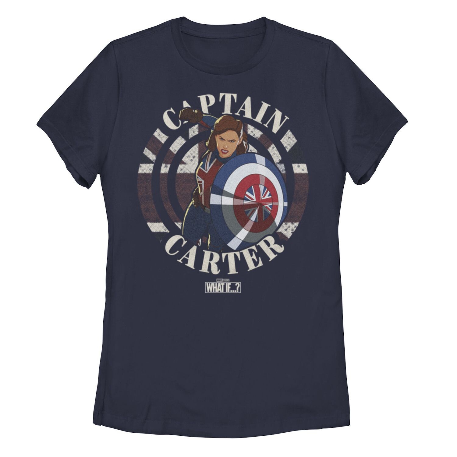 

Детская футболка с рисунком Marvel What If Captain Carter Licensed Character