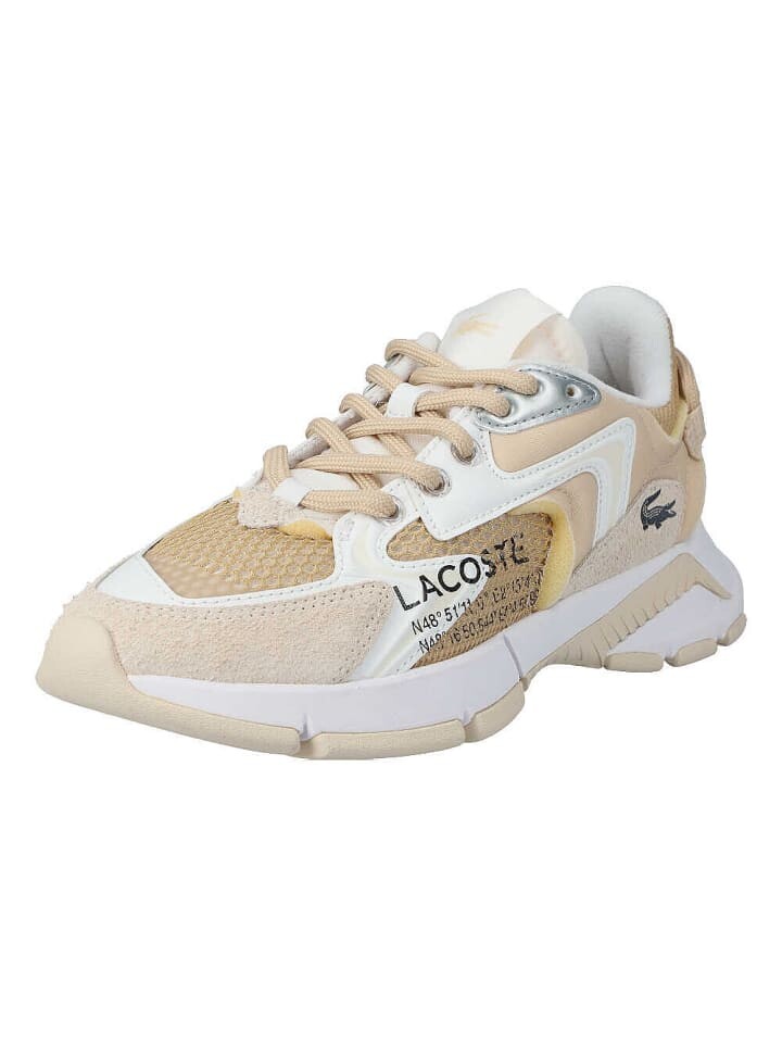 

Низкие кроссовки Lacoste L003 Neo, цвет light tan/white