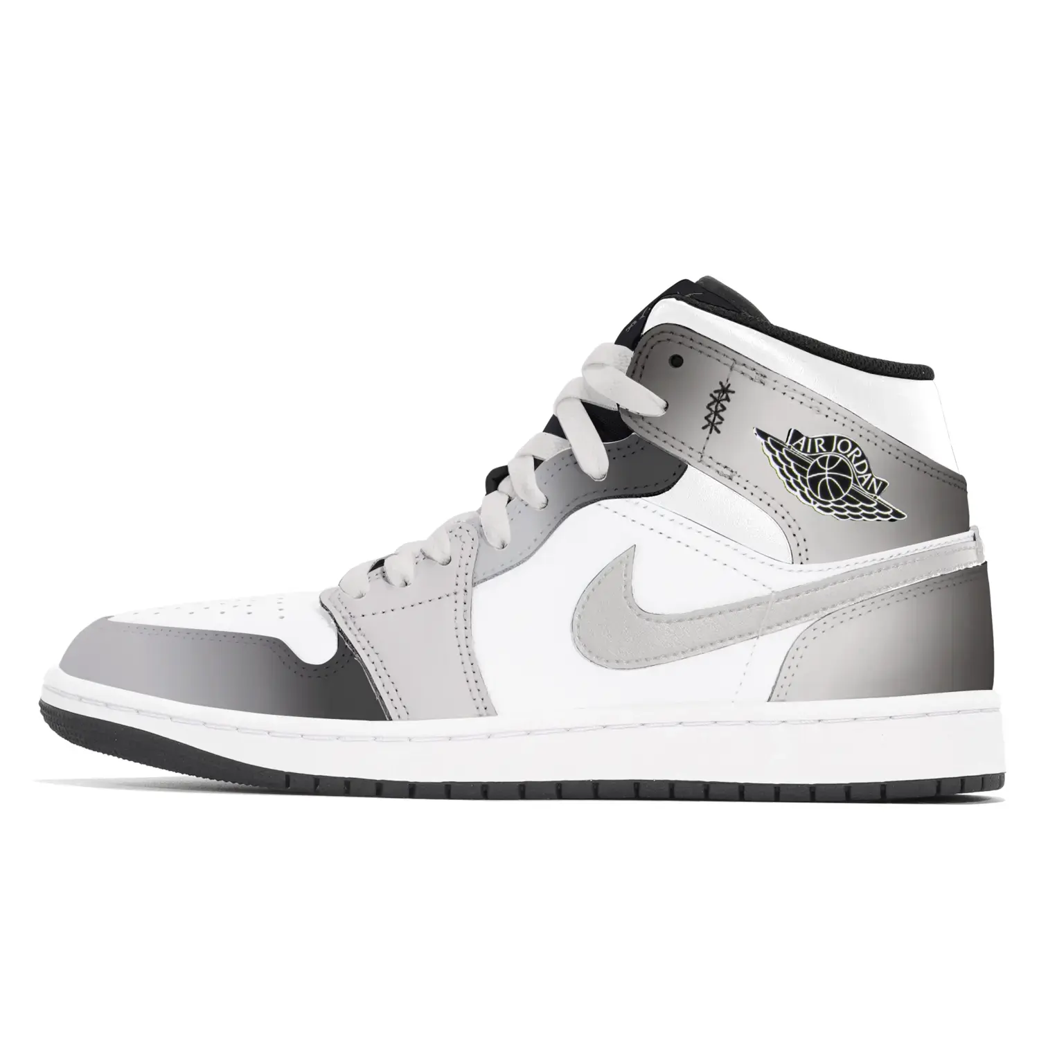 

Jordan Пылезащитные баскетбольные кроссовки Air 1 Dust Mid Top для мужчин, устойчивые к истиранию, в винтажном стиле, бело-серые