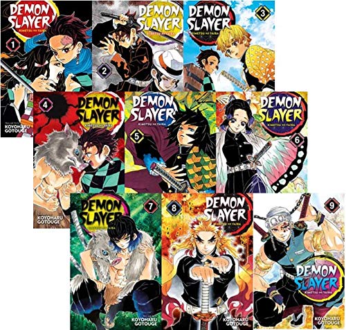 

Demon Slayer Manga Collection, Vol. 1-9 (Generic)