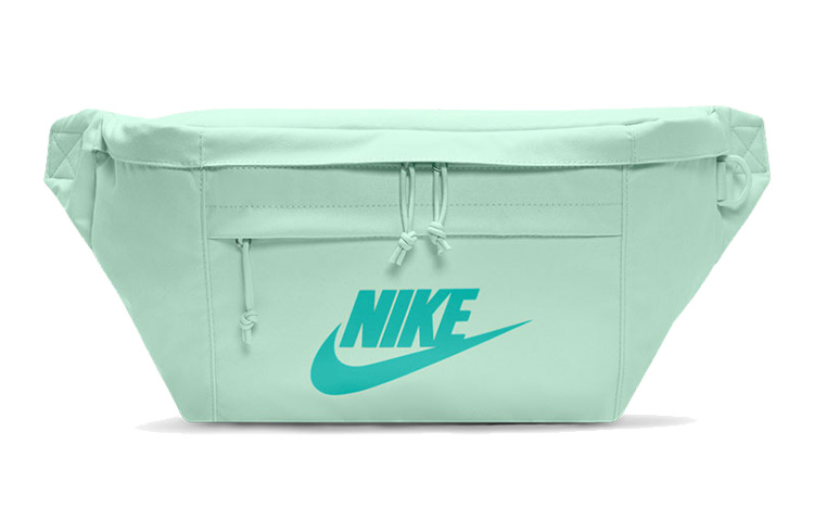 

Nike Полиэстеровый наплечный рюкзак через плечо с одной лямкой унисекс мятно-зеленый