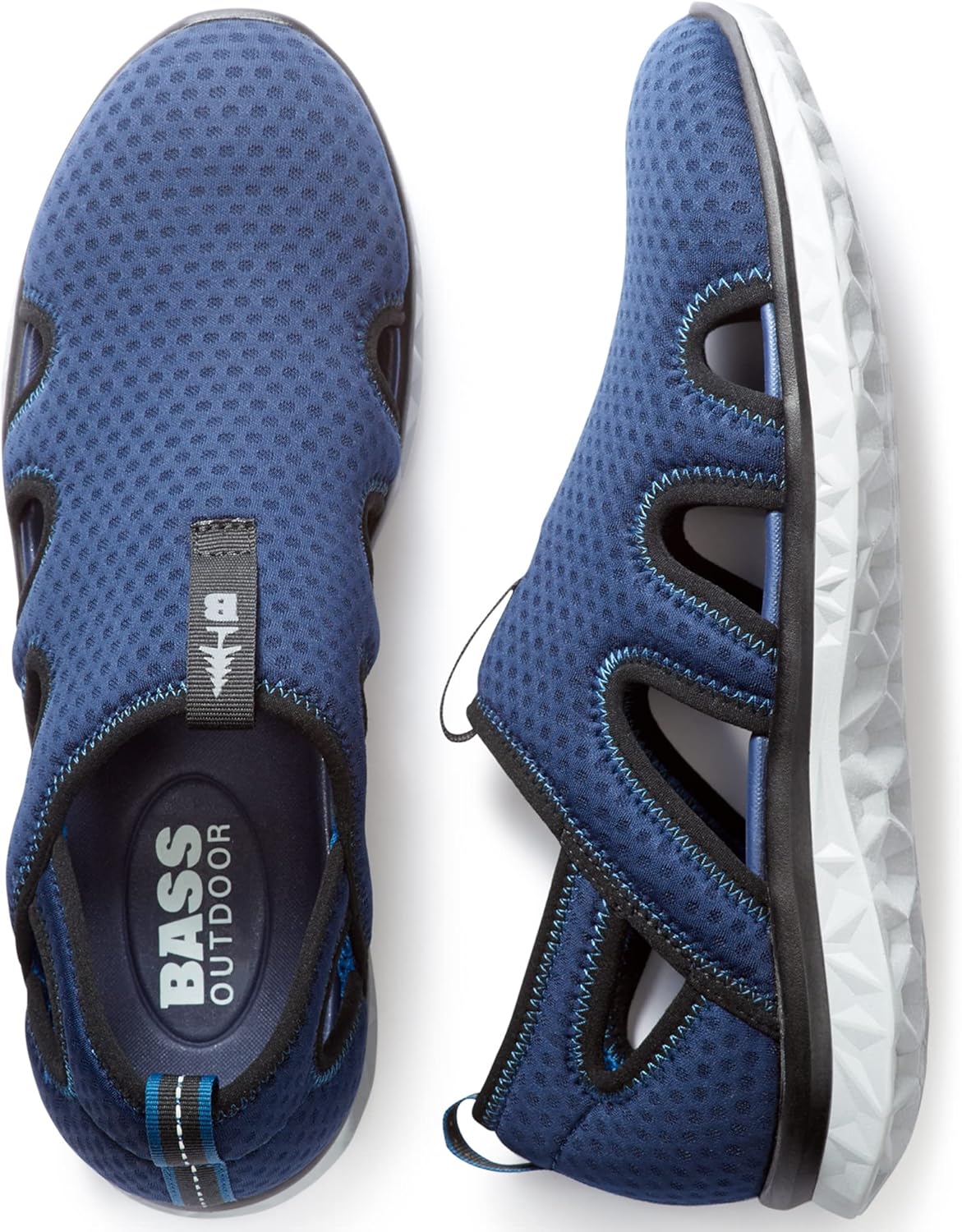 Мужские кроссовки BASS Outdoor с шестиугольной сетчатой вентиляцией, Ensign Blue — фото 3