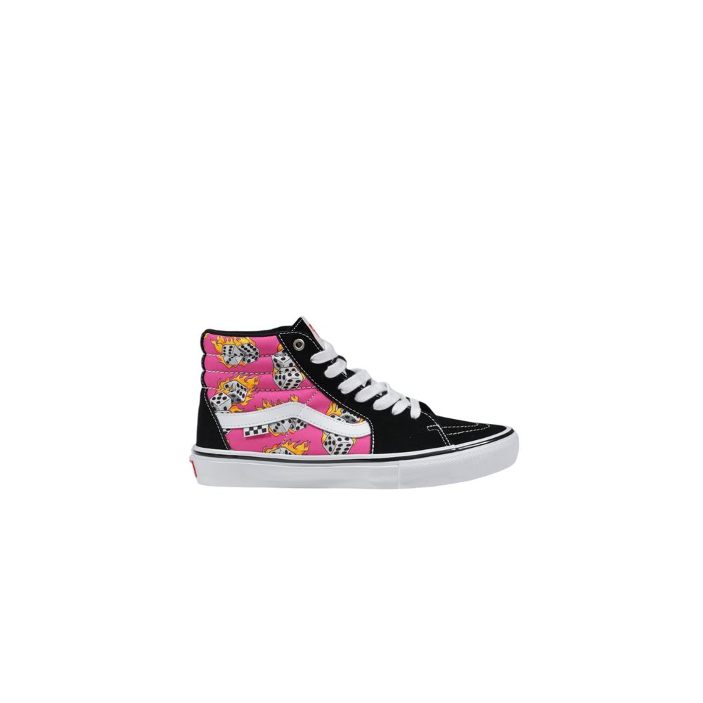 Кроссовки из розовой замши Vans