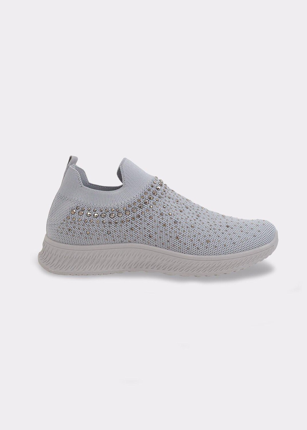 

Кроссовки-носки Crystal Rainbow Drops Trainers Love Lemonade, белый