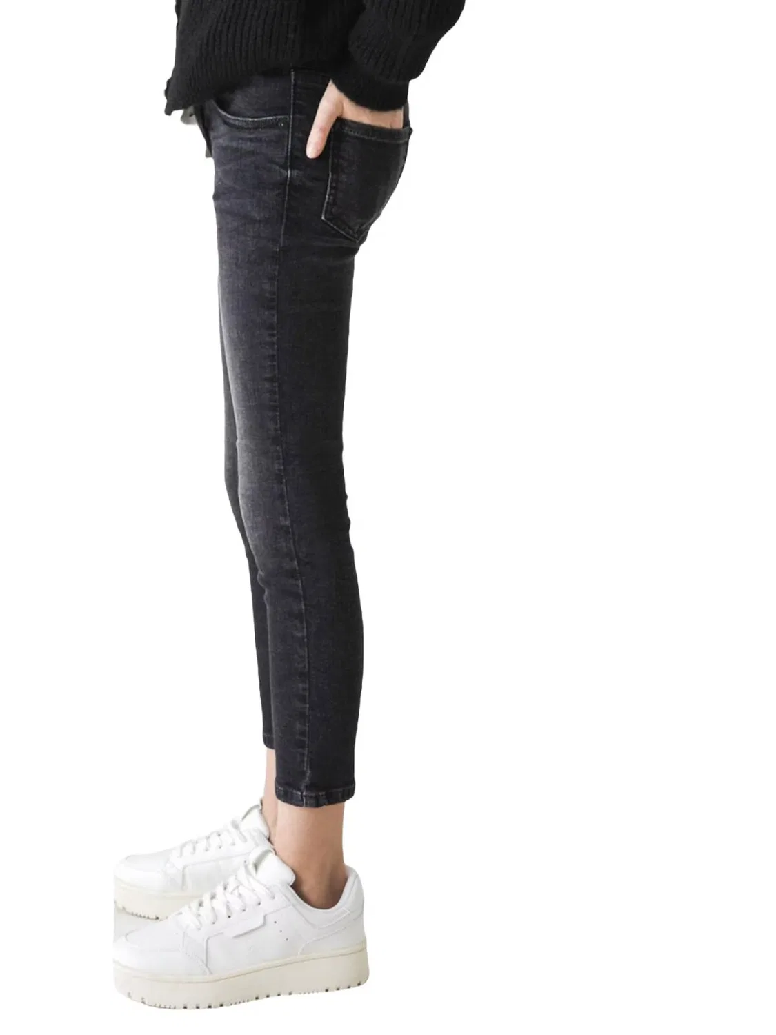 Джинсы LTB Jeans Regular темно-серого цвета — фото 2