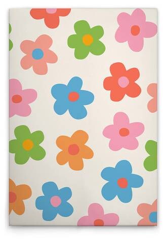 

Картина на холсте A.S. Création Flowers цвет cremeweissbunt