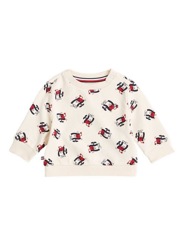 

Толстовка с принтом детского флага Tommy Hilfiger, цвет Calico