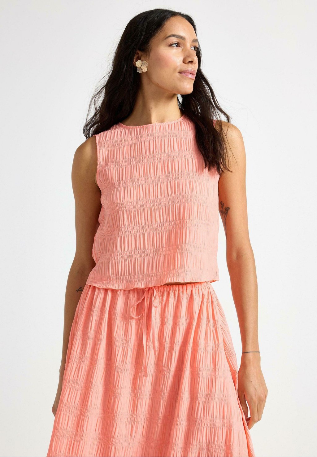 

Топ SLEEVELESS Lindex, коралловый