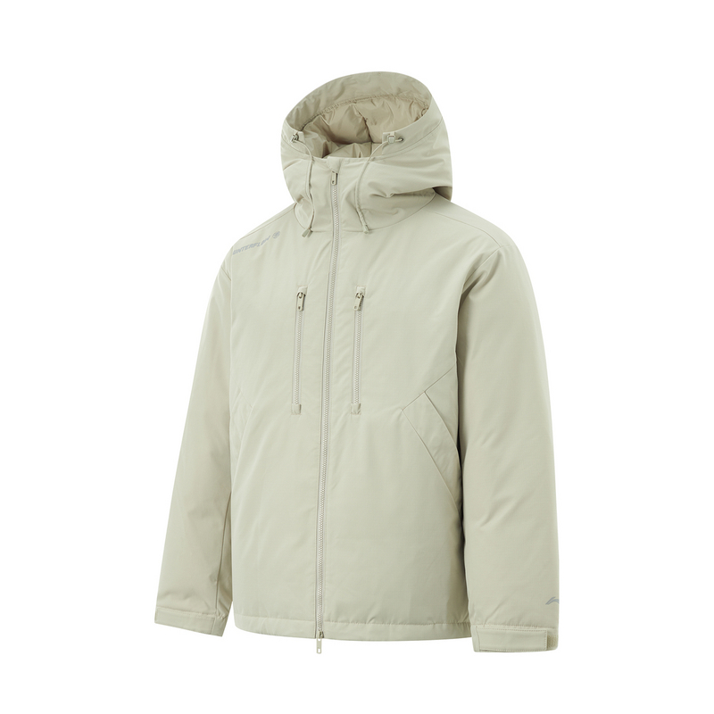 

LINING Мужская пуховая куртка известкового серого цвета, Limewash Gray