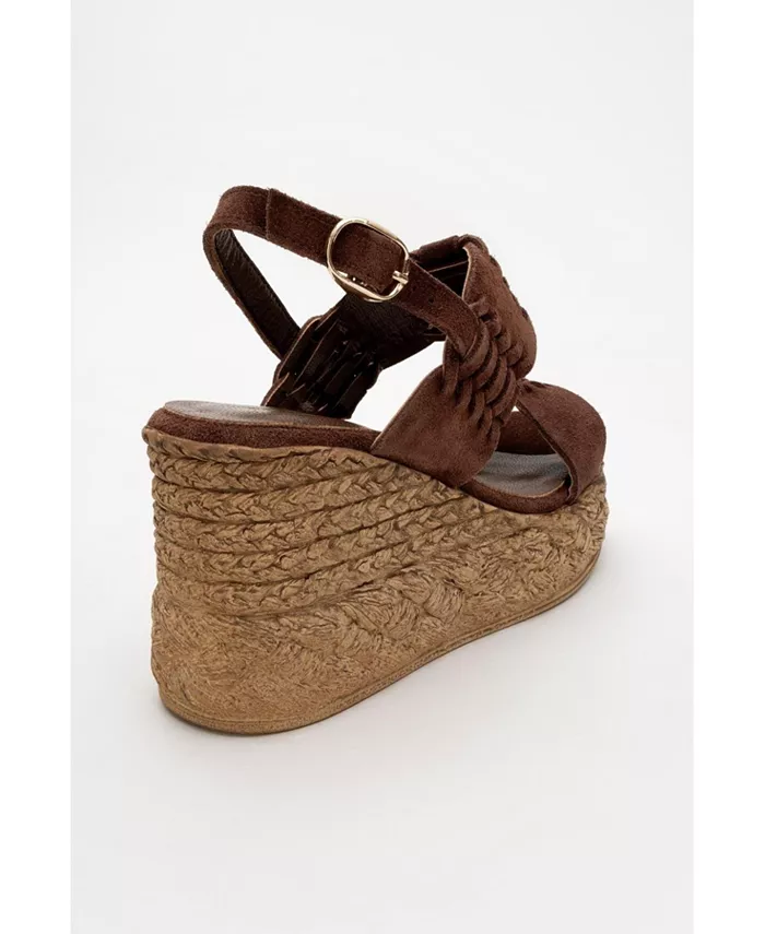 Оленьи замшевые платформенные эспадрильи Olien (женские) Forever & Always Shoes — фото 2