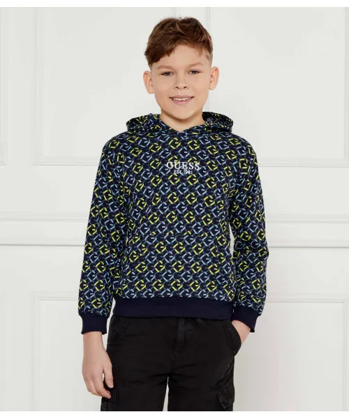 

Толстовка Regular fit Guess, синий