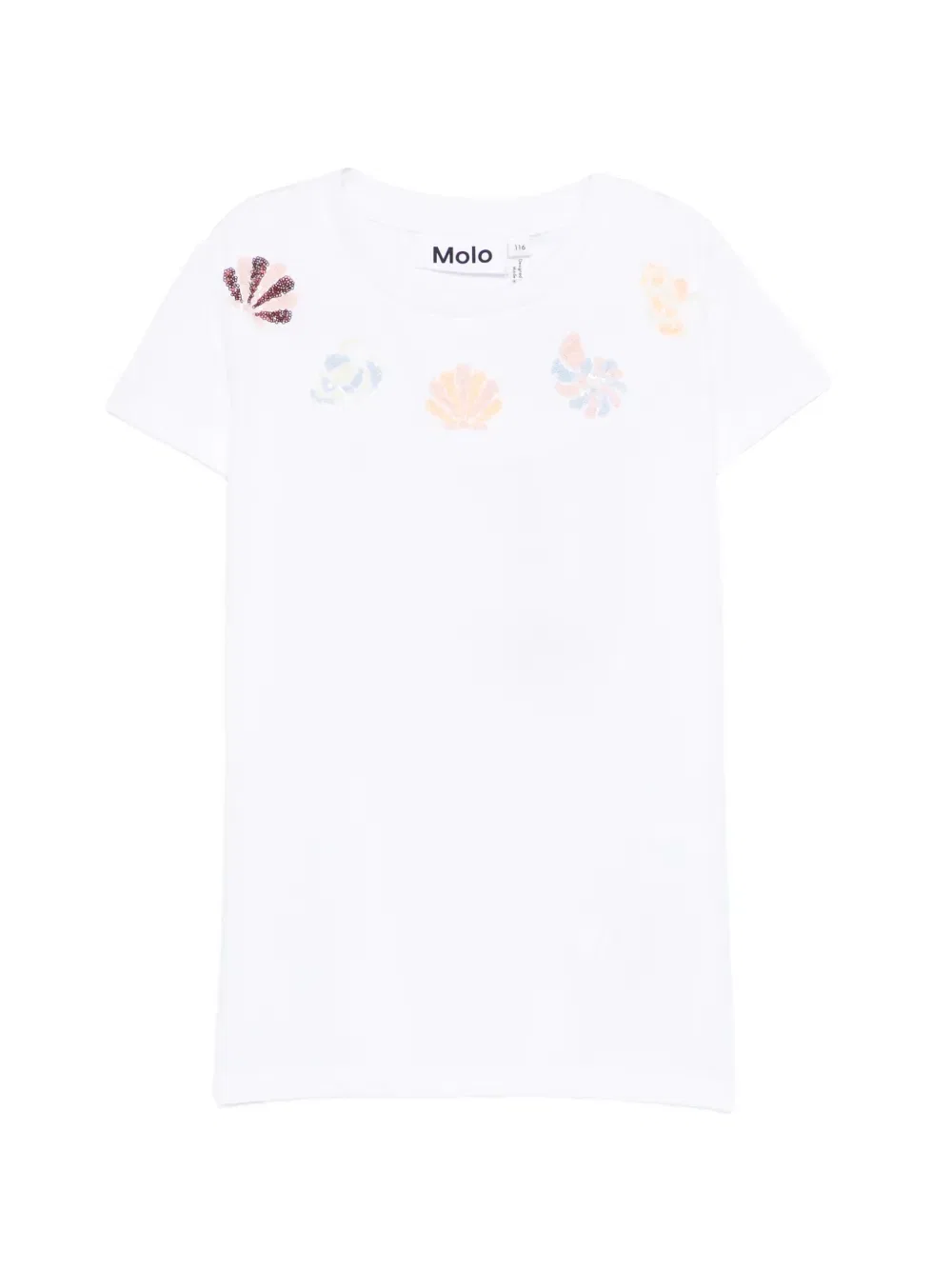 Футболка Ranva с вышивкой Molo, белый