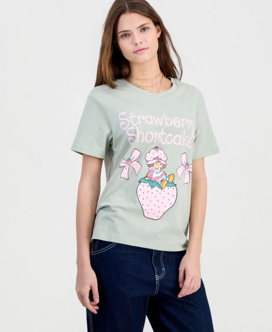 Футболка с принтом Strawberry Shortcake Love Tribe, Green