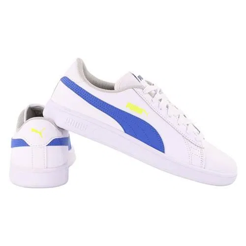 Детские кеды Puma Smash V2 L, Цвет WEISS — фото 3