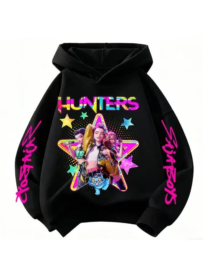 Худи с принтом K-Pop Demon Hunters General