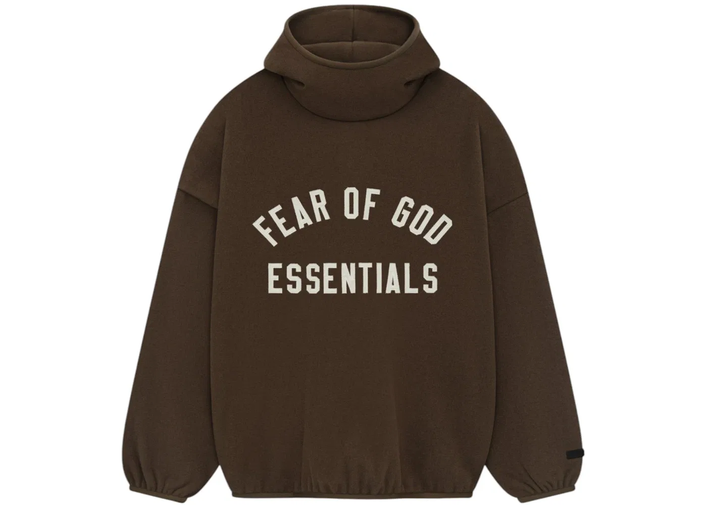 Мужской худи с начесом Essentials Brushed Fear of God, Brown