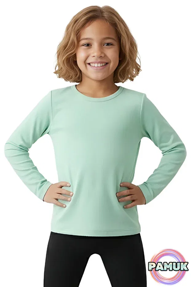 Детский комплект футболок с длинным рукавом из хлопка United Fabrics, Spring Freshness Series — фото 4