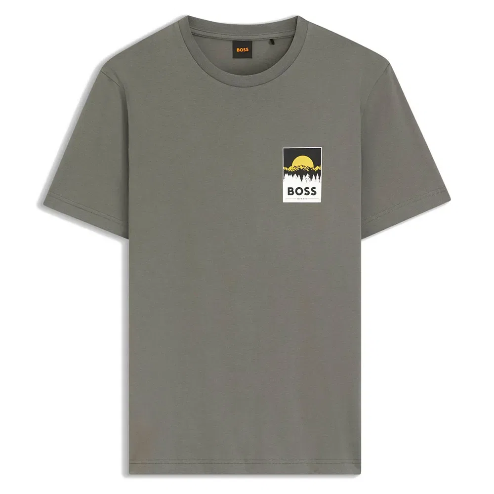 Футболка с коротким рукавом Plain Boss, серый