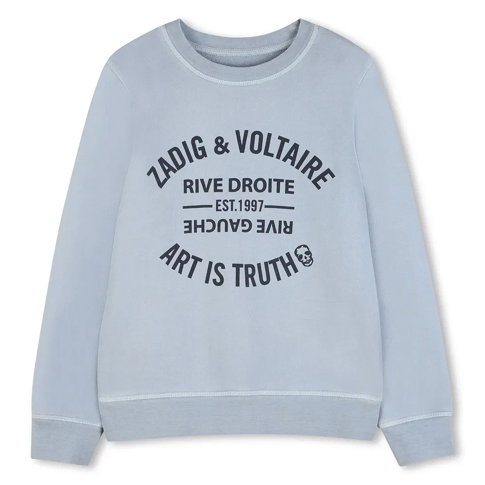 Свитшот X60600 Zadig & Voltaire, синий