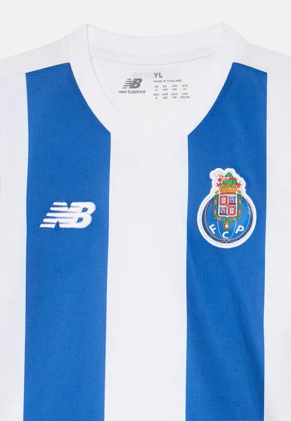 Детский футбольный комплект (джерси и шорты) FC Porto New Balance, Blue/White, белый — фото 4